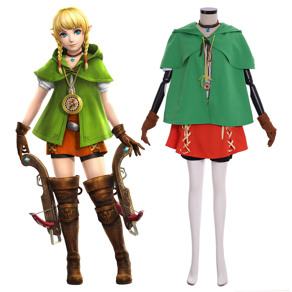 The Legend of Zelda: Breath of the Wild Linkle Cosplay Costume – Gcosplay