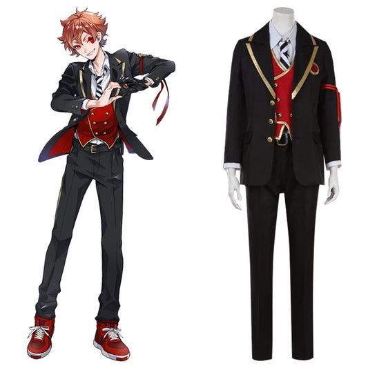 迪士尼扭曲仙境 Heartslabyul Ace Trappola Deuce Spade Trey Clover Cosplay Costume