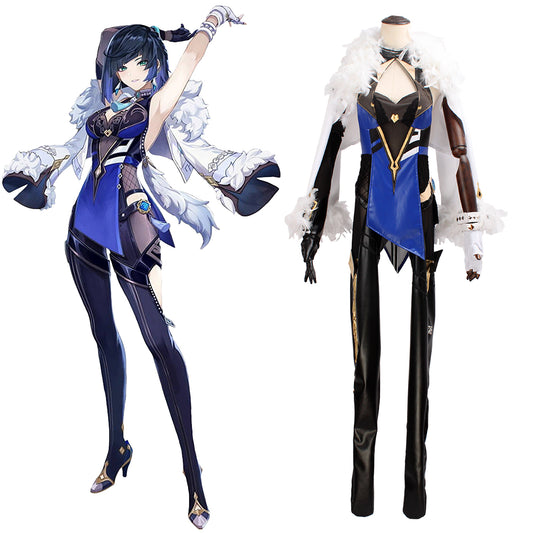 Genshin Impact Yelan Customize Size Cosplay Costume