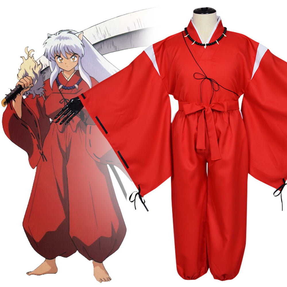 Inuyasha Robe Inuyasha Inu-Yasha Cosplay Costume – Gcosplay