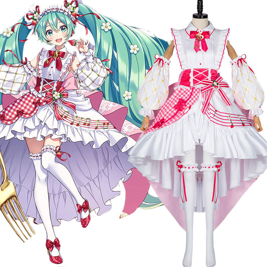 Vocaloid 15° Anniversario Hatsune Miku Cosplay Costume