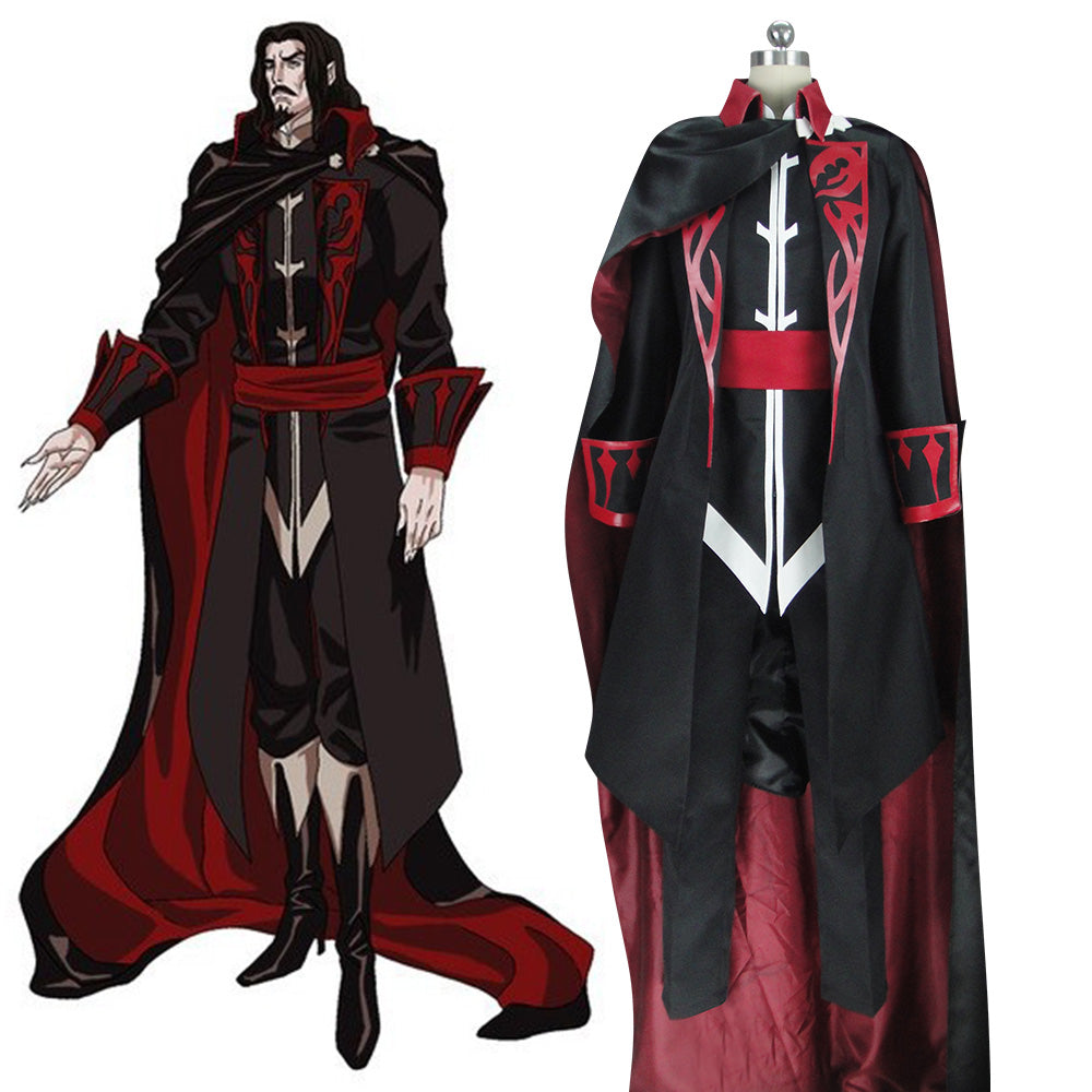 Castlevania Season 2 2018 Anime Dracula Cosplay Costume