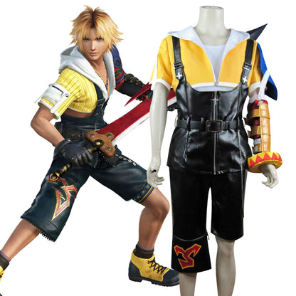 Costume de Cosplay Final Fantasy X FF10 FFX Tidus