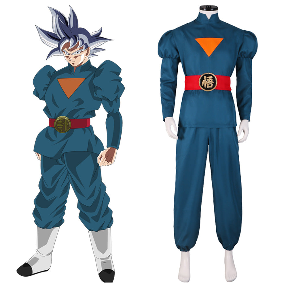 Super Dragon Ball Heroes Goku Kakarotto Dieu Officier Cosplay Costume
