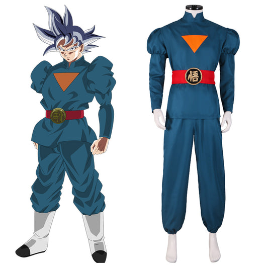 超級龍珠英雄 Goku Kakarotto God Officer Cosplay Costume