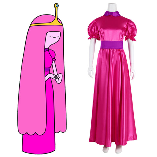 Adventure Time Principessa Bubblegum Cosplay Costume