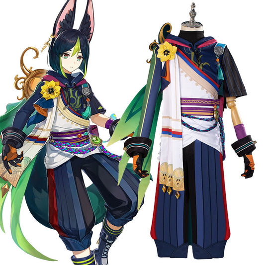 Costume cosplay Genshin Impact Tighnari Premium Edition