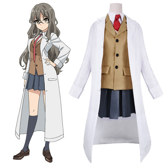 Rascal non sogna di Bunny Girl Senpai Futaba Rio Cosplay Costume