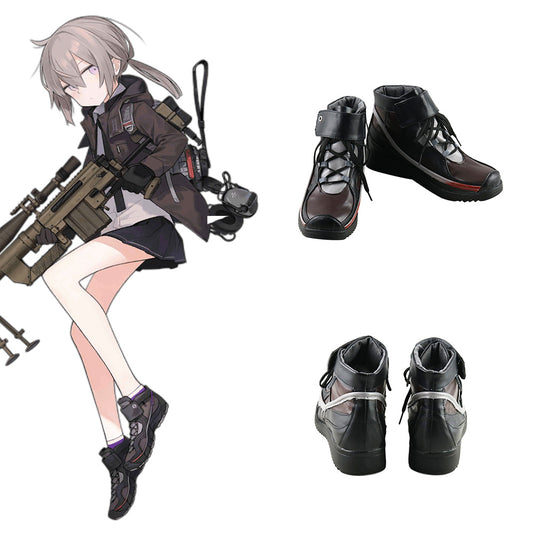 少女前線 M200 黑棕色角色扮演鞋