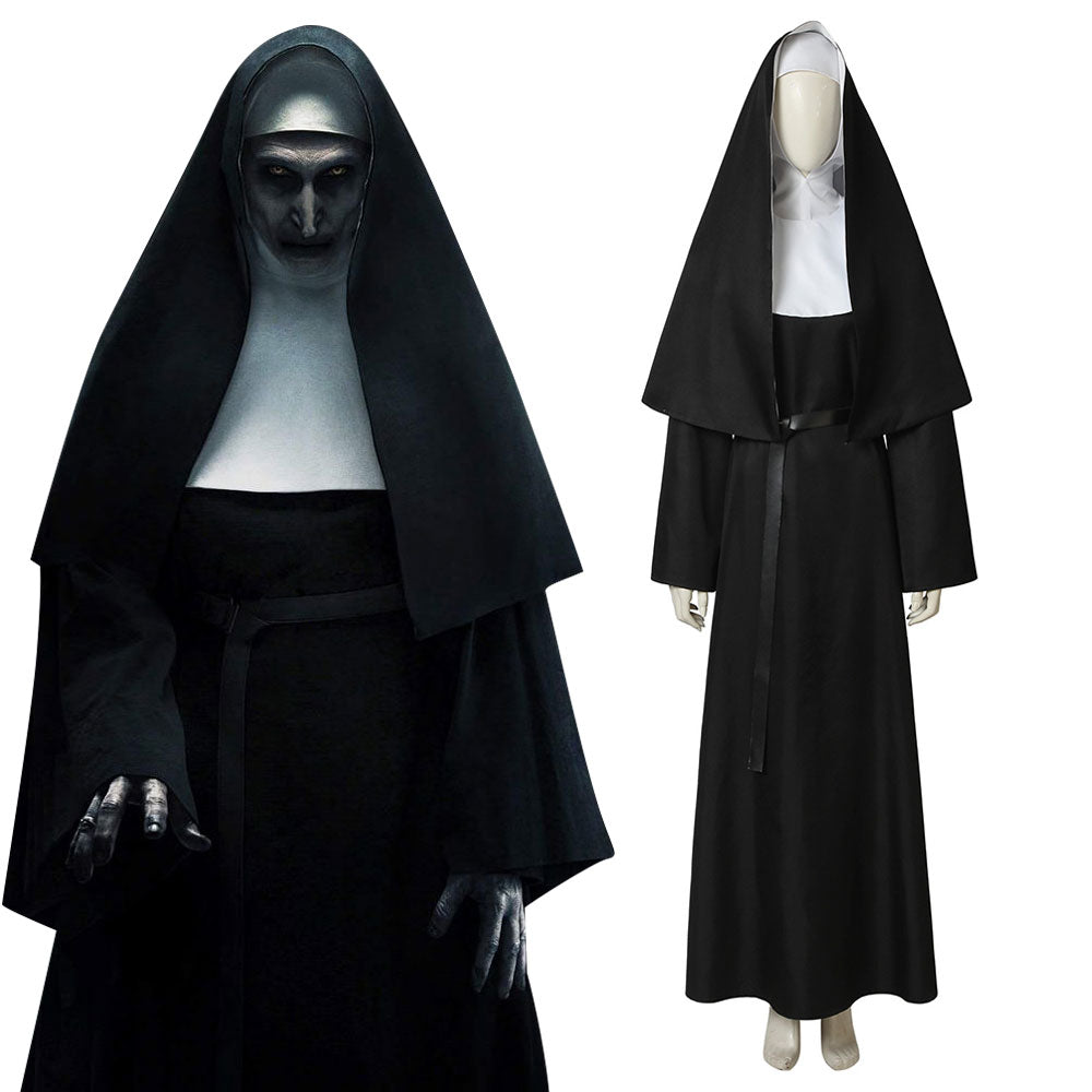 The Nun II The Nun 2 2023 The Conjuring 2 Valak Demon Nun Horror Movie Role Play Party Halloween Cosplay Costume