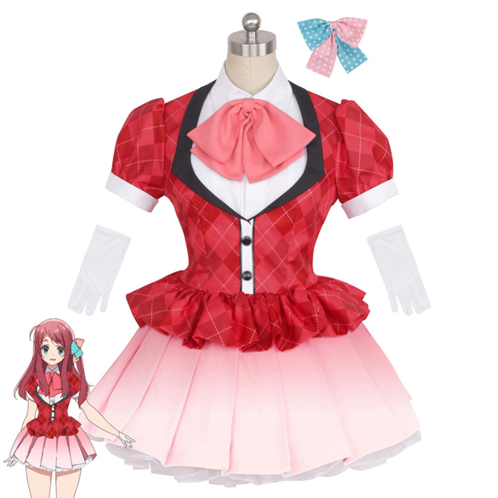 Zombieland Saga Minamoto Sakura Idol Outfit Costume Cosplay
