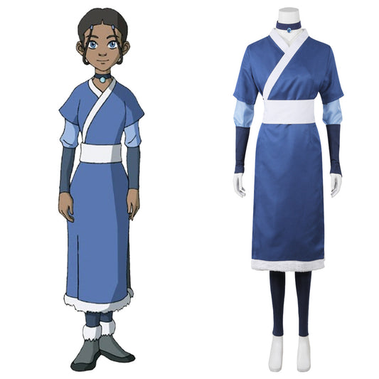 Avatar: The Last Airbender Katara New Edition Cosplay Costume