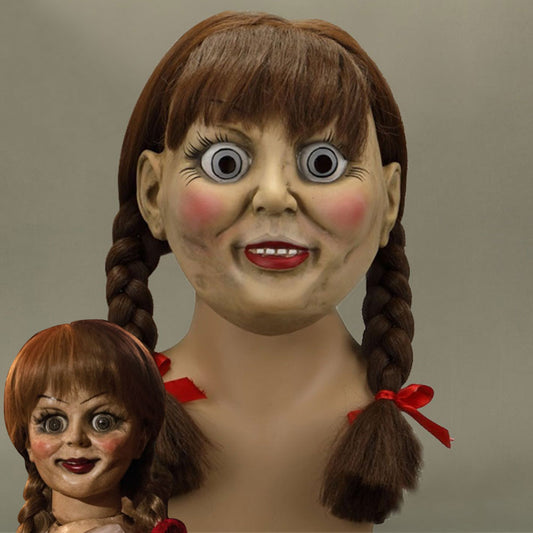 Annabelle Annabelle Halloween Mask Cosplay Accessory Prop