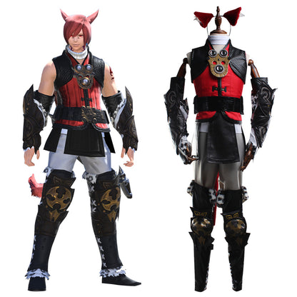 Final Fantasy XIV G'raha Tia Cosplay Kostüm