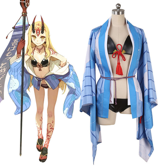 Fate Grand Order Ibaraki Douji costume da bagno costume cosplay