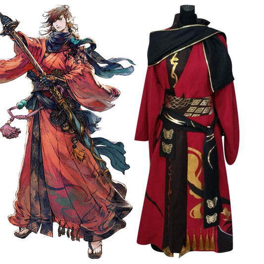 Disfraz de samurái Final Fantasy XIV FF14