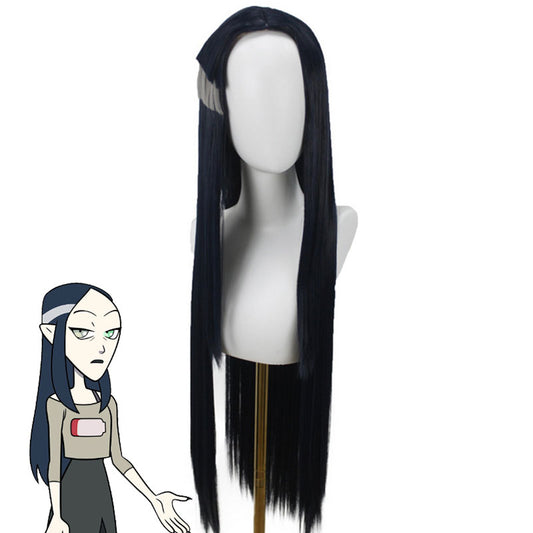 Parrucca cosplay blu di The Owl House Lilith Clawthorne