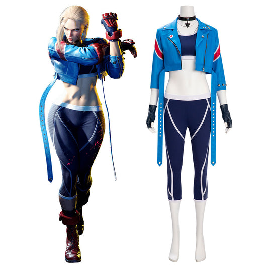 Street Fighter VI Cammy Cosplay Costume