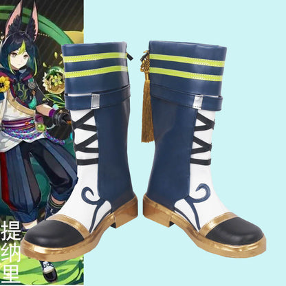 Genshin Impact Tighnari Shoes Cosplay Boots