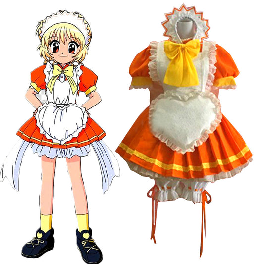 Tokyo Mew Mew Pudding Fong Cameriera Costume Cosplay