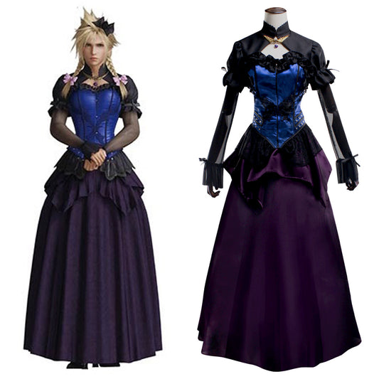 Costume cosplay di Final Fantasy VII Remake Cloud Strife Girl Ver2