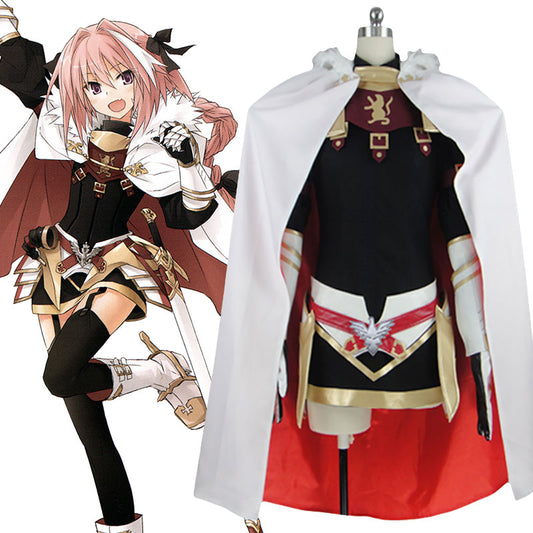 Fate Apocrypha Rider of Black Astolfo Cosplay Costume - B Edition