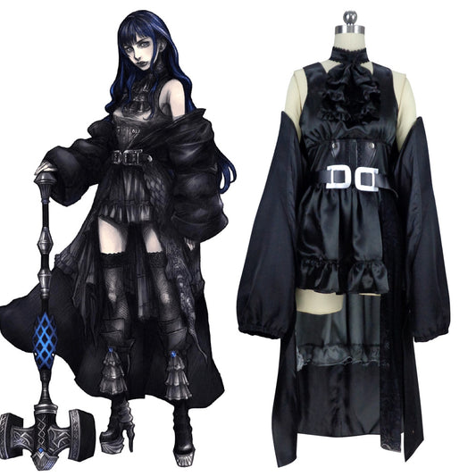 Final Fantasy XIV Shadowbringers 5.0 FF14 Patron Gaia Cosplay Costume