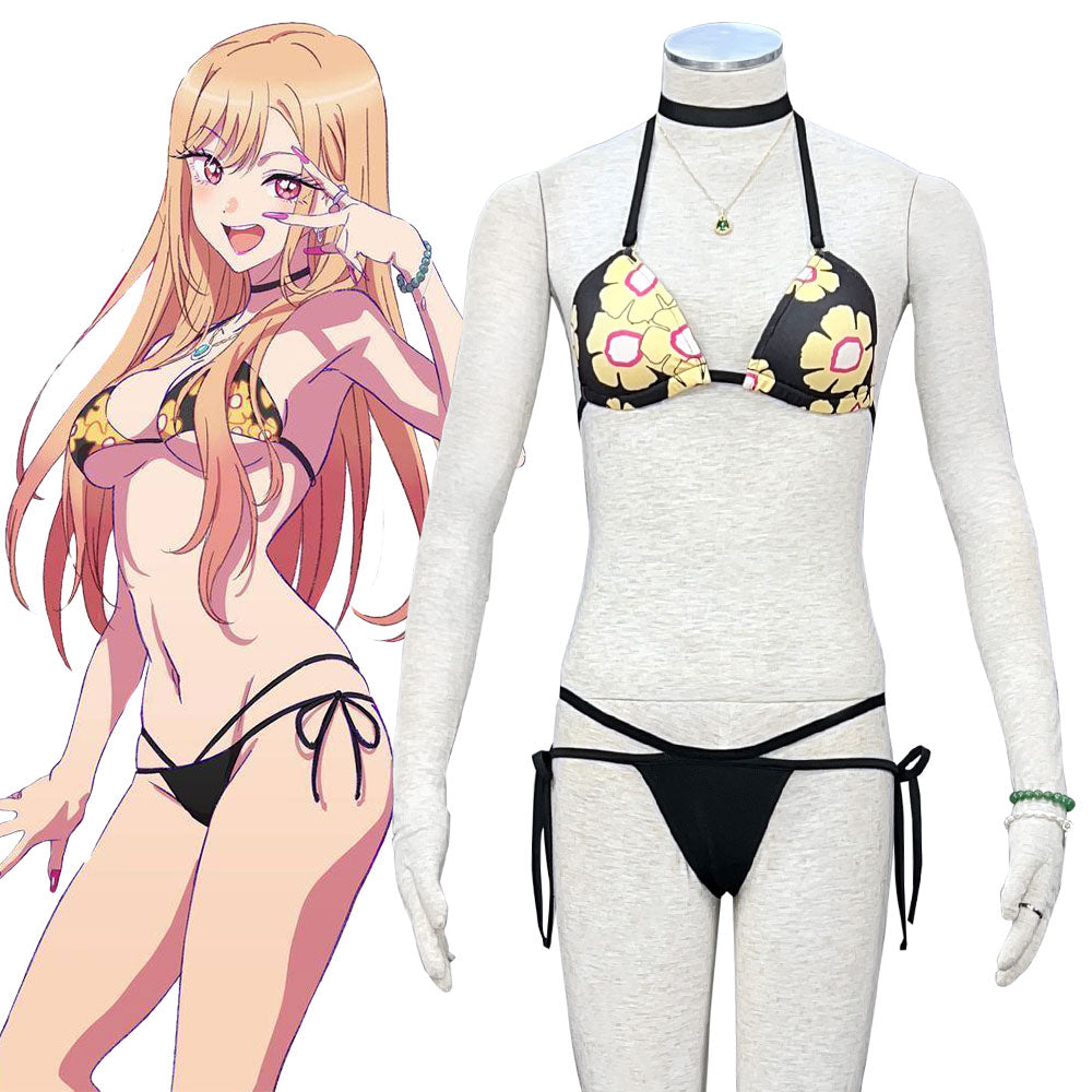 My Dress-Up Darling Sono Bisque Doll Wa Koi Wo Suru Kitagawa Marin Costume cosplay intimo stampato