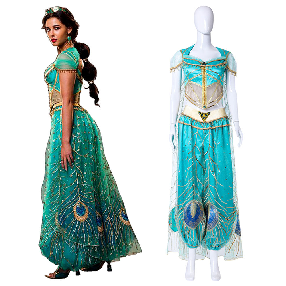 Disney 2019 ALADDIN Princess Jasmine Cosplay Costume – Gcosplay