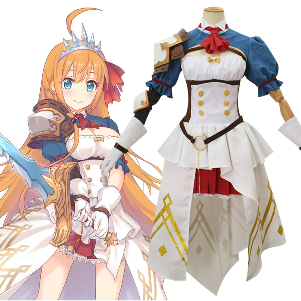 Princess Connect!Re: Dive Pecoriinu Cosplay Costume - Not Included Pauldrons, Elbow wear