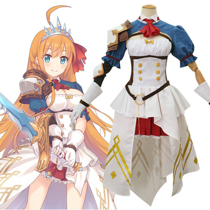 Princess Connect!Re: Dive Pecoriinu Cosplay Costume - Not Included Pauldrons, Elbow wear