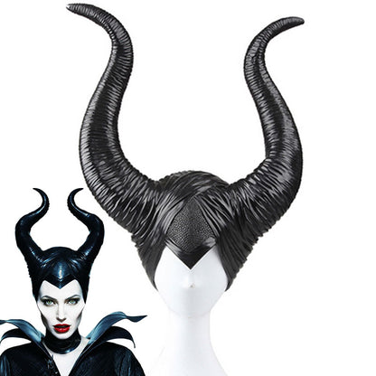 Disney Maleficent Film Schwarze Hexe Angelina Jolie Kopfbedeckung Cosplay Zubehör Requisite
