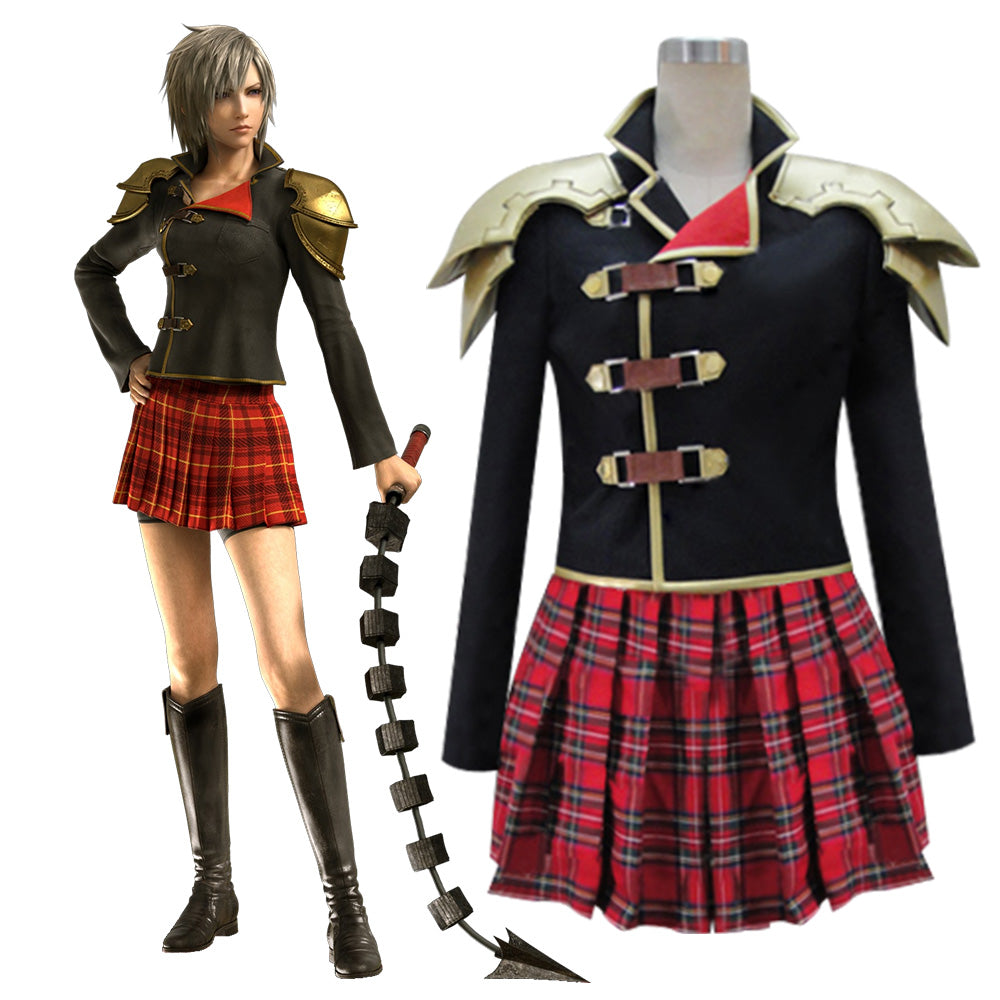 Final Fantasy tipo-0 sette costume cosplay