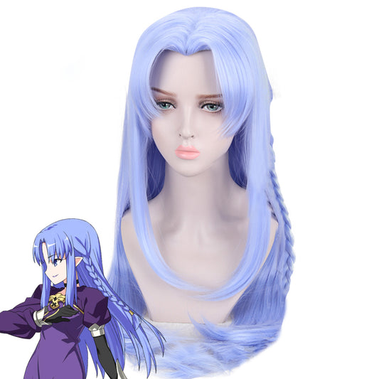 Fate Grand Order Caster Medea Lily púrpura Cosplay peluca