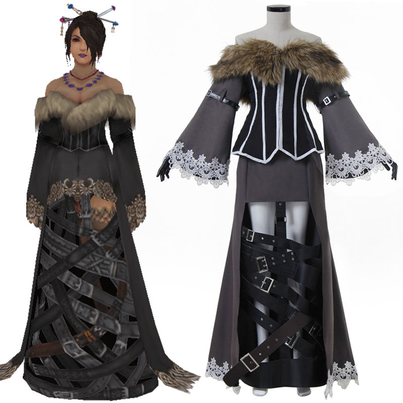 Costume cosplay di Final Fantasy X Lulu