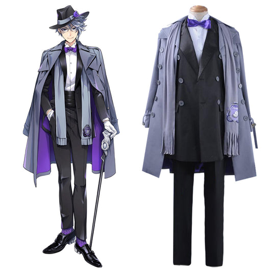 Disney Twisted Wonderland Azul Ashengrotto Cosplay Costume