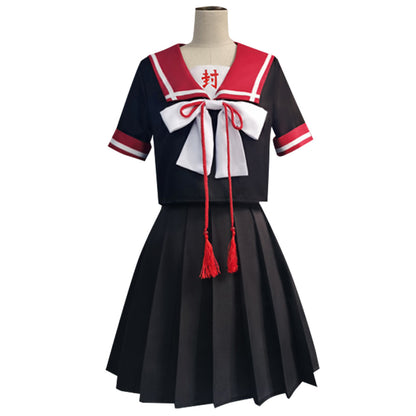 Jibaku Shounen Hanako-kun Hanako Yugi Amane JK Femme Cosplay Costume