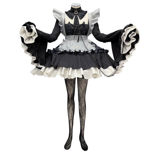 My Dress-Up Darling Sono Bisque Doll Wa Koi Wo Suru Kitagawa Marin Maid Cosplay Costume-D Edition