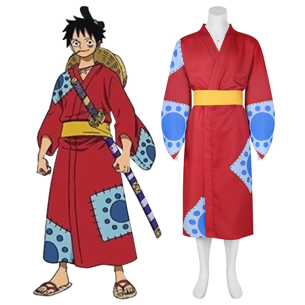 Funko Pop! Animation: Monkey D. Luffy In Kimono - One Piece - Figura Collezionabile In Vinile