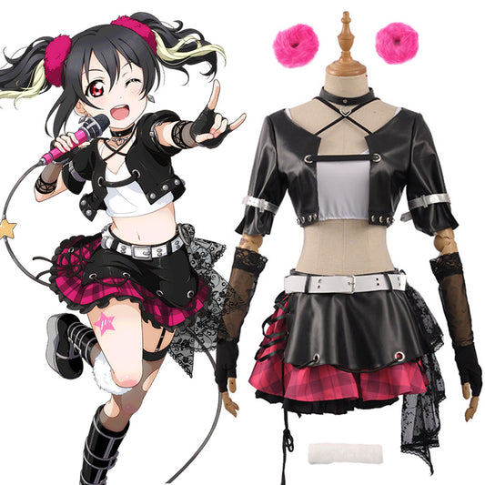Ama vivi!  Ama vivi!  Roccia trasformata Ver.  Costume cosplay di Nico Yazawa