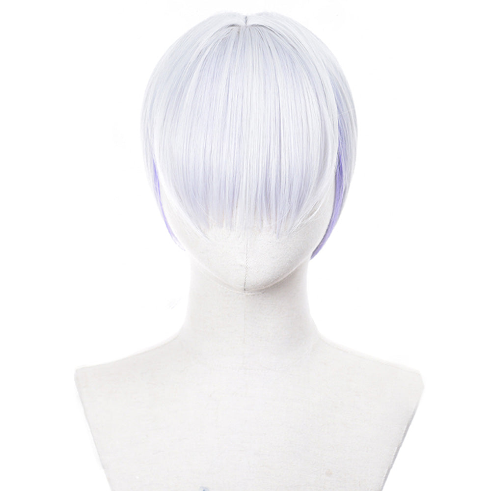 Paradox Live The Cat’s Whiskers Ryu Natsume White Purple Copslay Wig