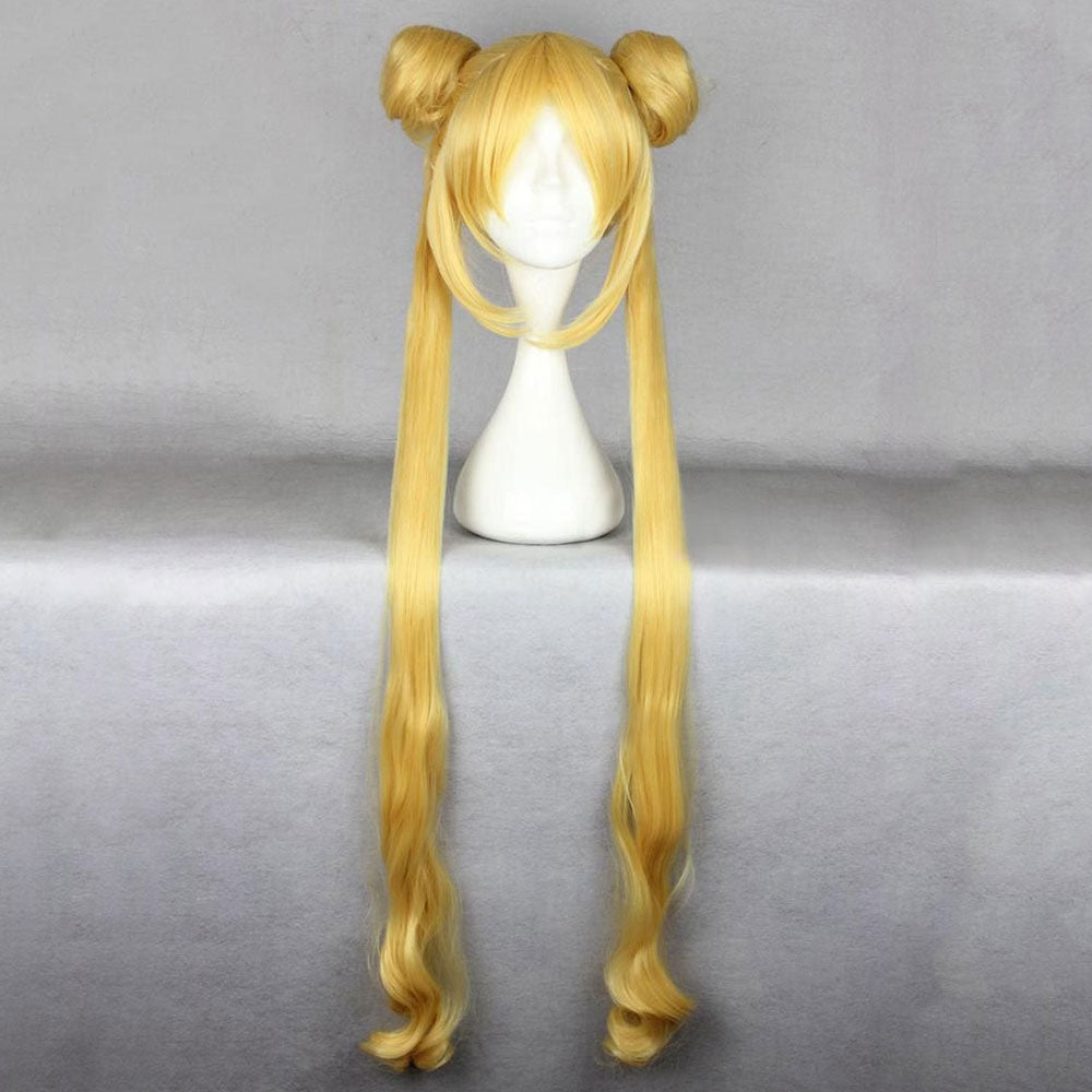 Sailor Moon Tsukino Usagi Golden Cosplay Wig
