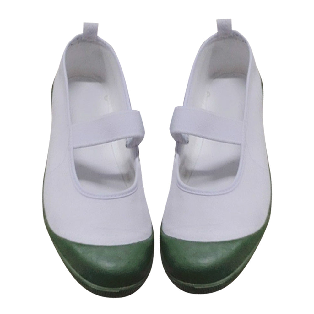 Jibaku Shounen Hanako-Kun Toilettengebundene Hanako-kun Minamoto Kou Weiß Grün Cosplay Schuhe