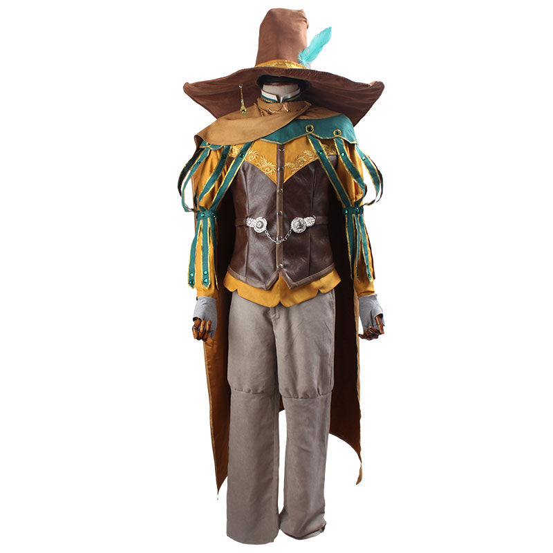 elden ring sorcerer gear E ring Sorcerer Rogier Cosplay Costume – Gcosplay