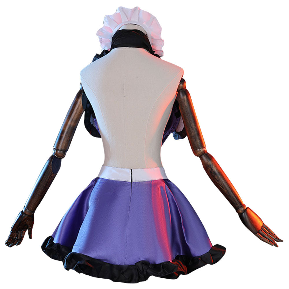 Fate Grand Order Ruler Joan of Arc Jeanne d'Arc Maid Dress Cosplay Cos ...
