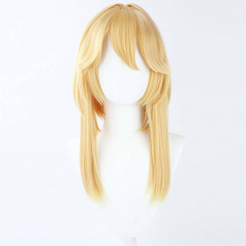 [in shock]Guilty Gear -Strive-Bridget 45cm Golden Cosplay Wig