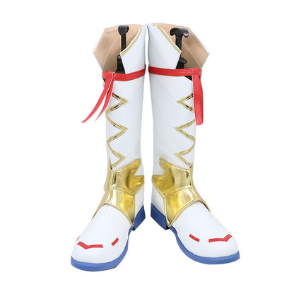 Xenoblade Chronicles 3 Mio White Boots Cosplay Shoes