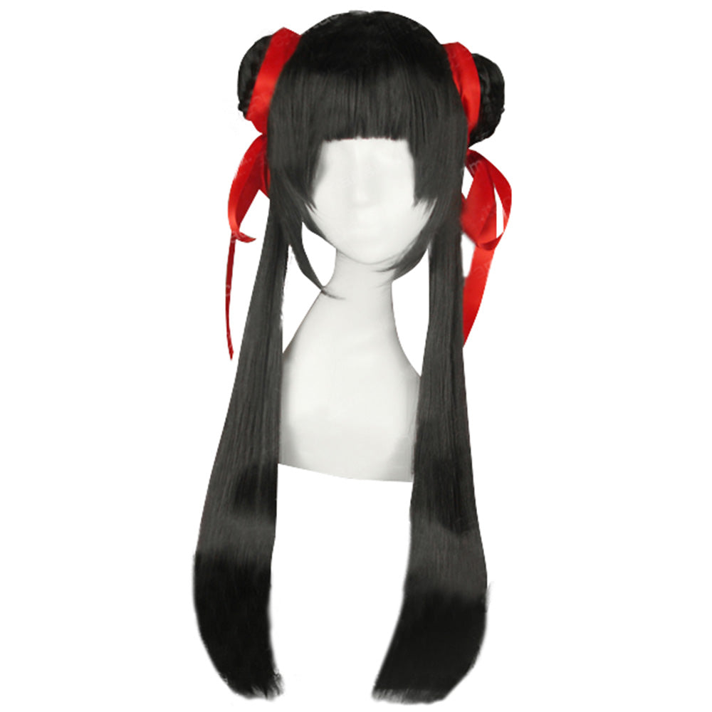 Cardcaptor Sakura Meiling Li Black Cosplay Wig