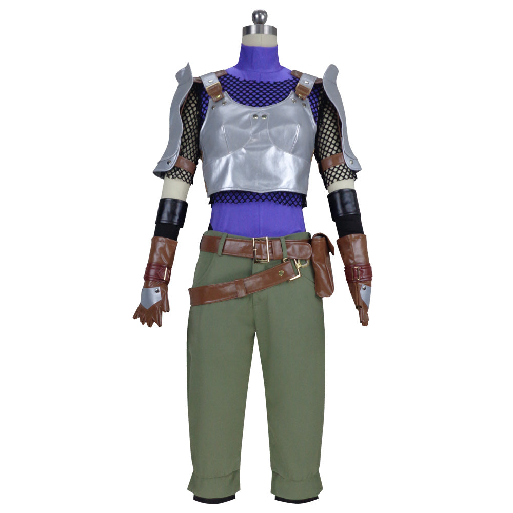 Final Fantasy VII Remake FF7 Jessie Cosplay Costume