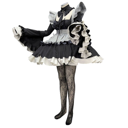 My Dress-Up Darling Sono Bisque Doll Wa Koi Wo Suru Kitagawa Marin Maid Cosplay Costume-D Edition